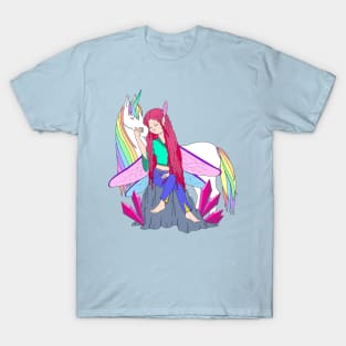 Amethyst Crystal Fairy T-Shirt